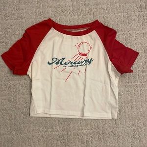 SHEIN Mercury in retrograde shirt XS